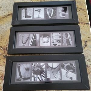 Live Laugh Love Wall Decor